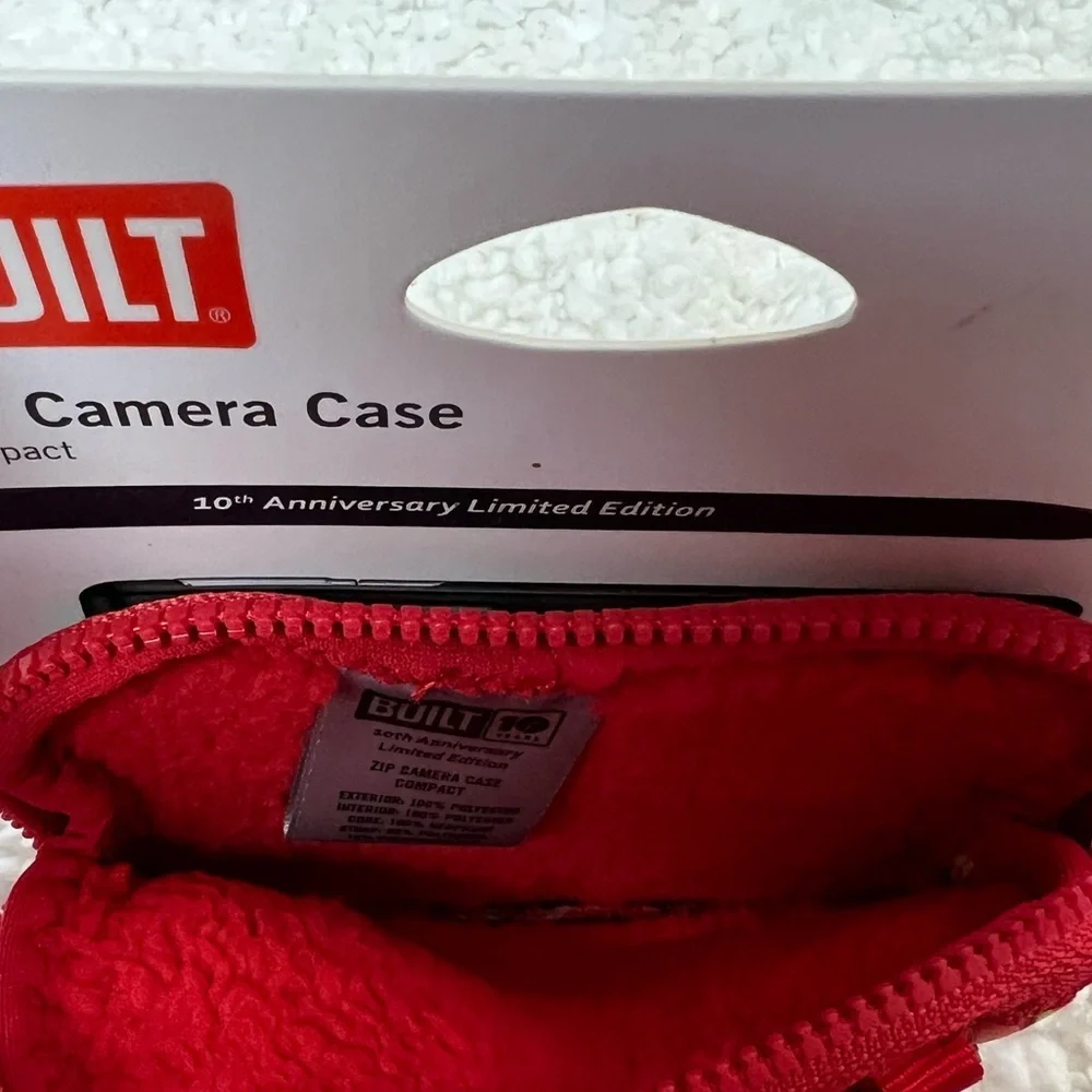 BUILT Limited Edition 10th Anniversary Zip Storage Camera Case